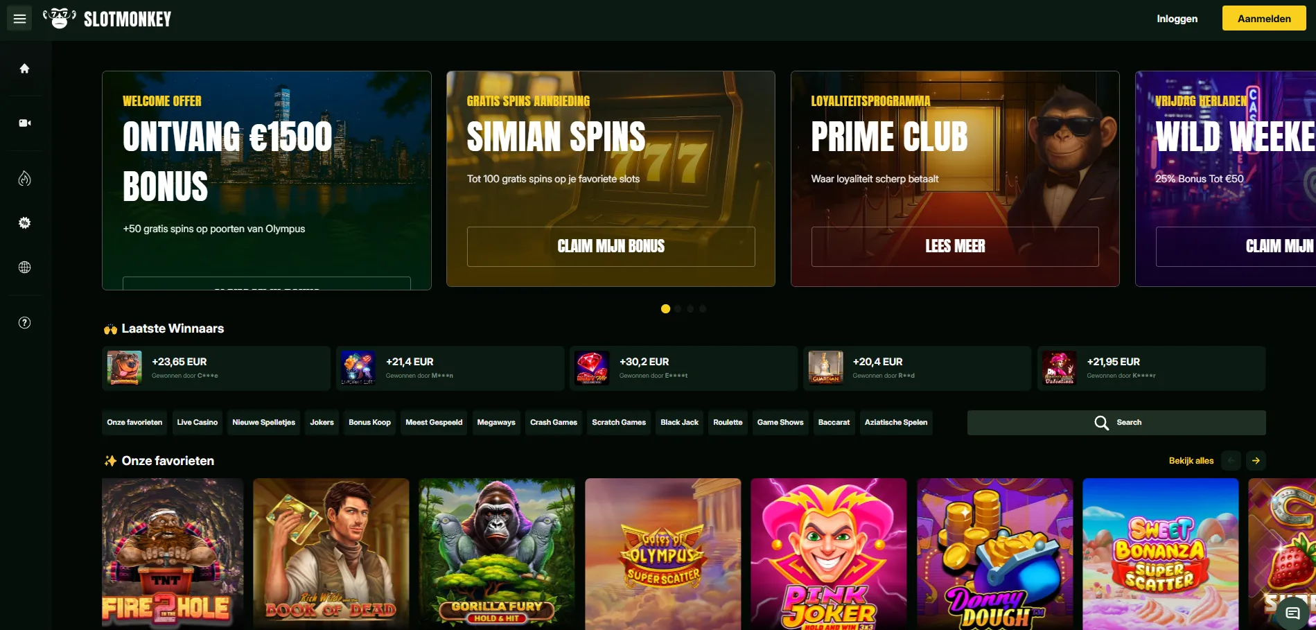 Slotmonkey: Puur voor de Liefhebber